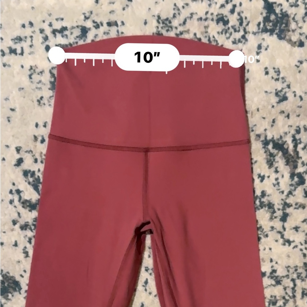 Lululemon High-Rise Wunder Under Full On Luxtreme in Chianti - Size 2 - Picture 11 of 16